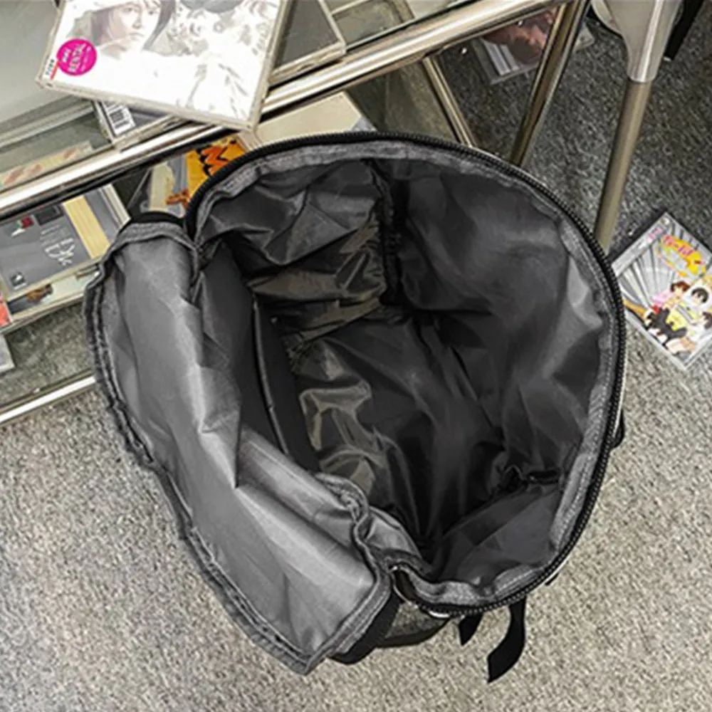 3-in-1 Sports Duffle Bag Travel Backpack Weekender Overnight Bag Black