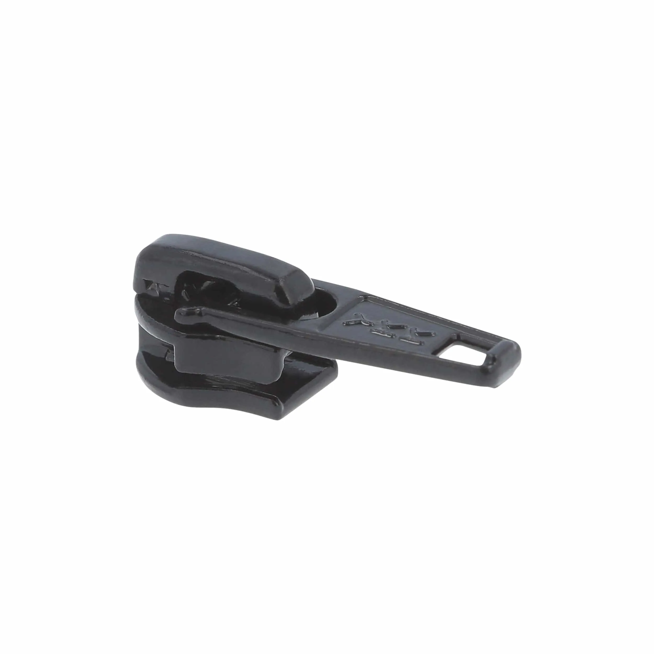 #4.5 Black, Coil, YKK Auto Lock Slider, Zinc Alloy, #4.5C-2-BLK