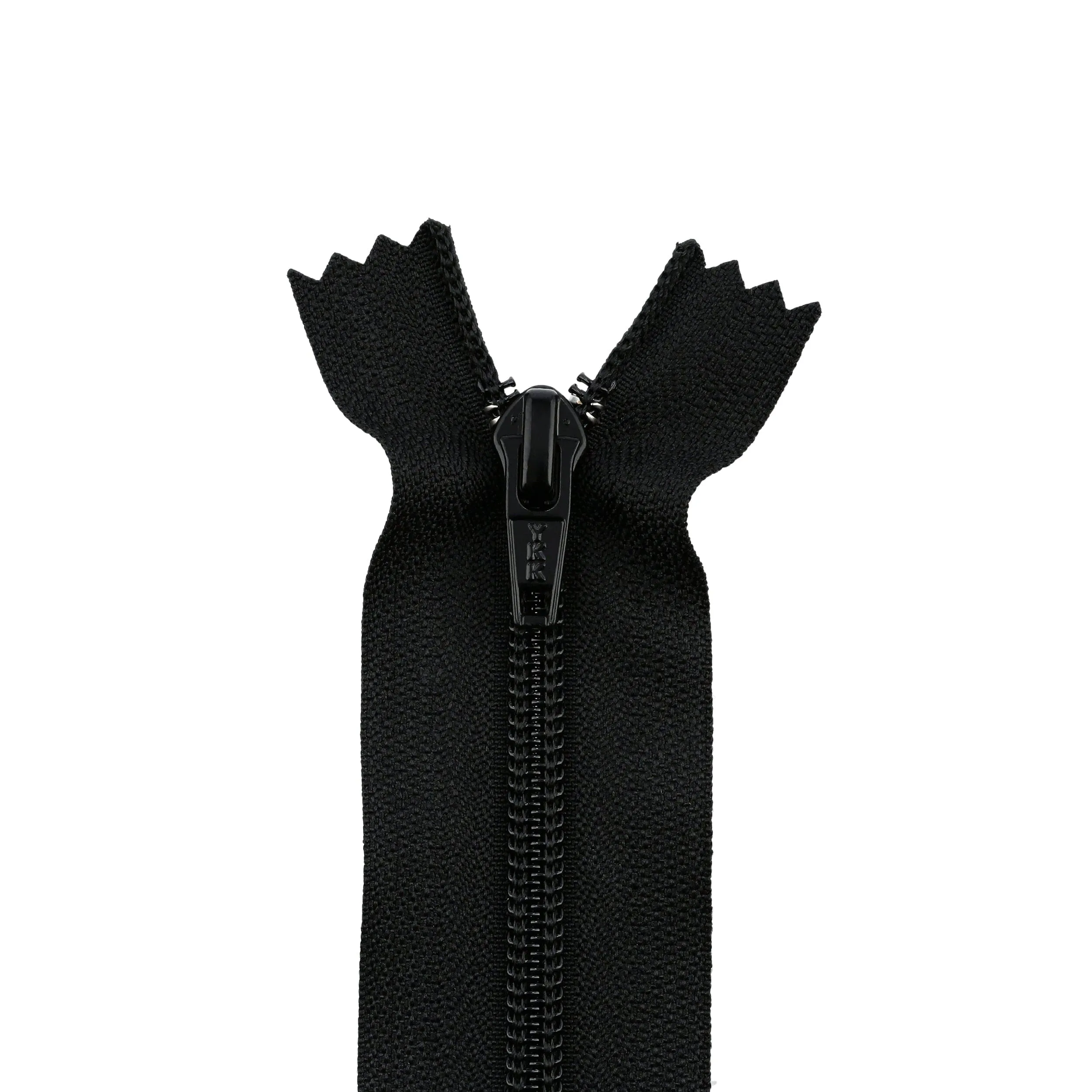 #5 Coil, Black, 8" YKK Closed End Boot Zipper, Nylon, #560-8-BLK