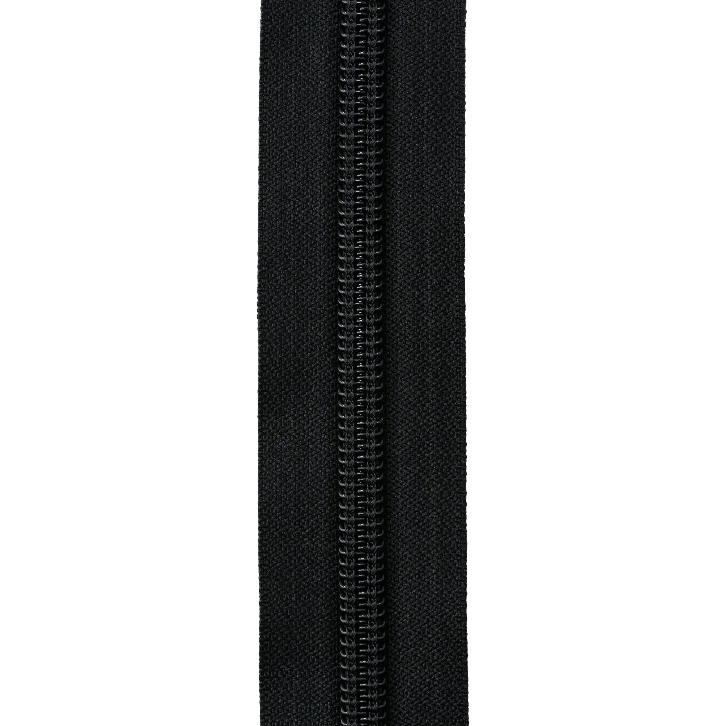 #9  Black, YKK Coil Zipper Tape, Nylon, #9C-BLK