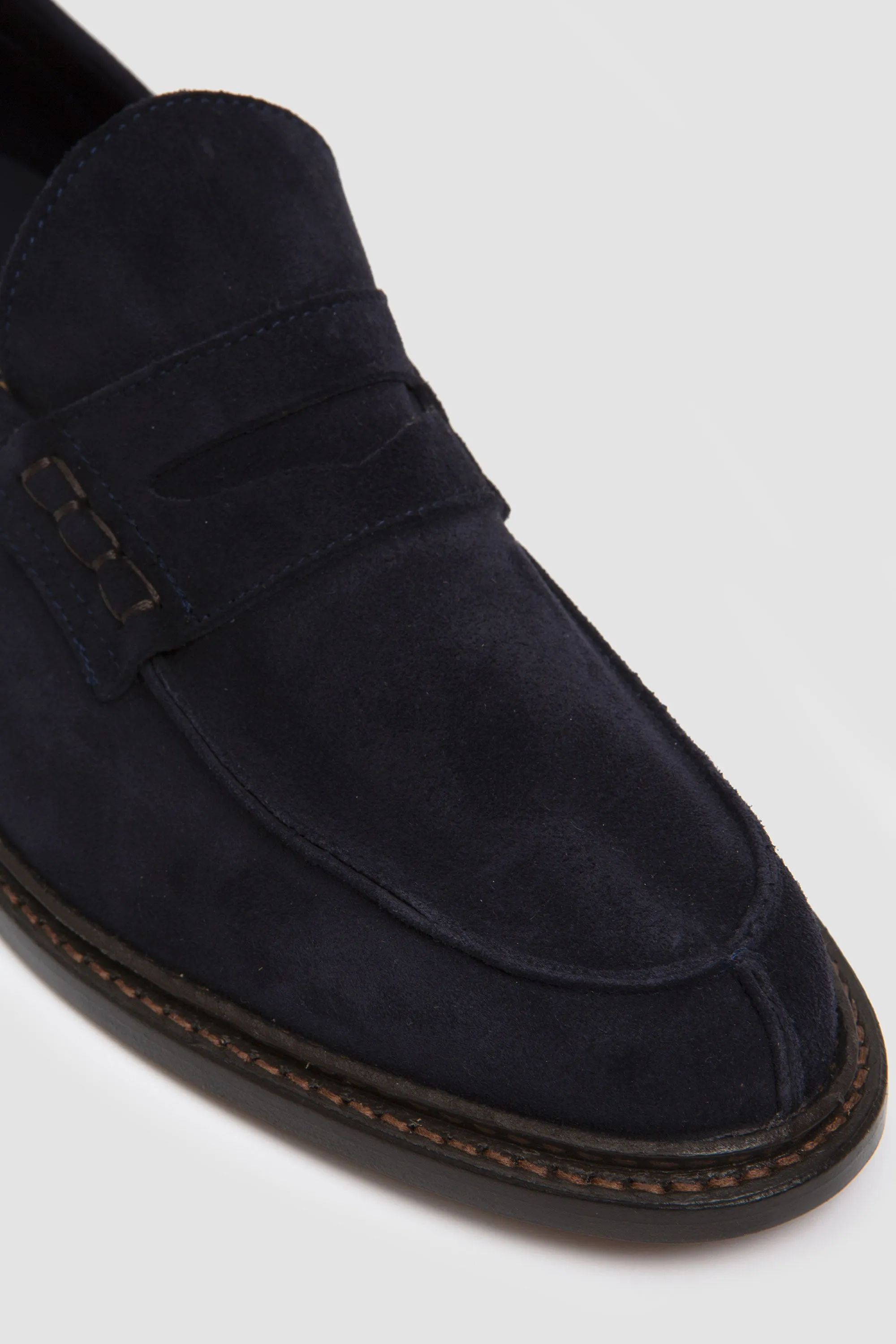 Adam Penny Loafer Navy