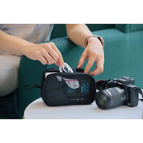 AeroLOFT™ Mesh Pouch Jet Black Tech Organizer Mesh Pouch