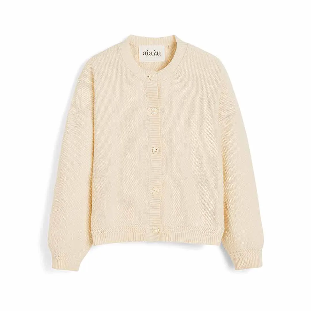 AIAYU Coby cardigan - pure ecru