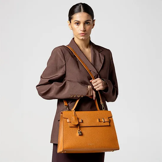 Ava  14" - Camel Brown