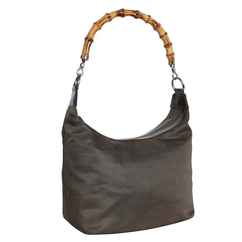Bamboo Top Handle (Authentic Pre-owned)