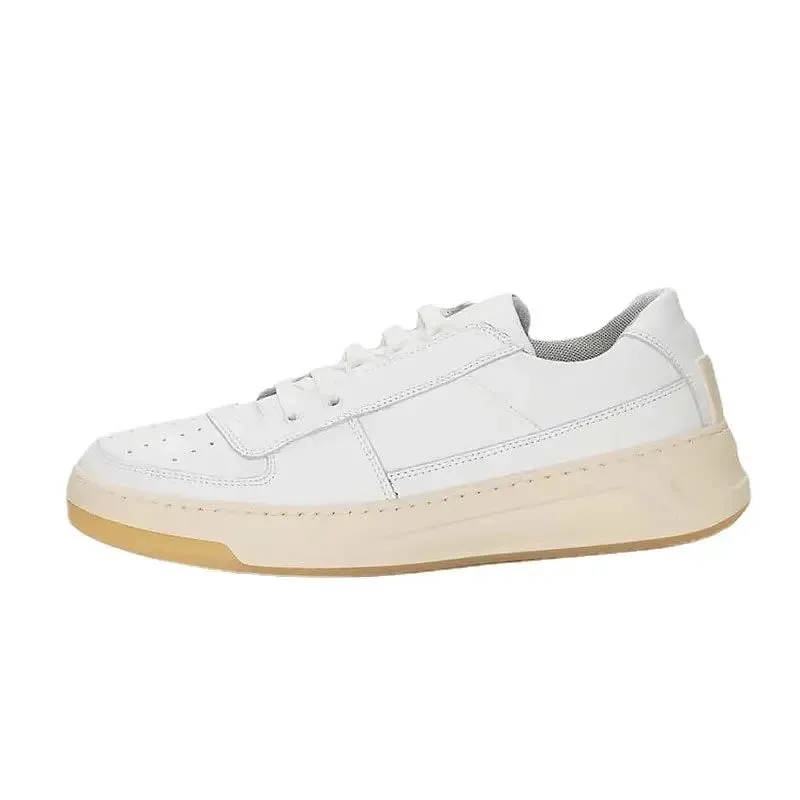 binfenxie  -  2024 New Genuine Leather Shoes Women Sneakers Solid Color Spring Summer Ladies Platform Flats Casual Shoes