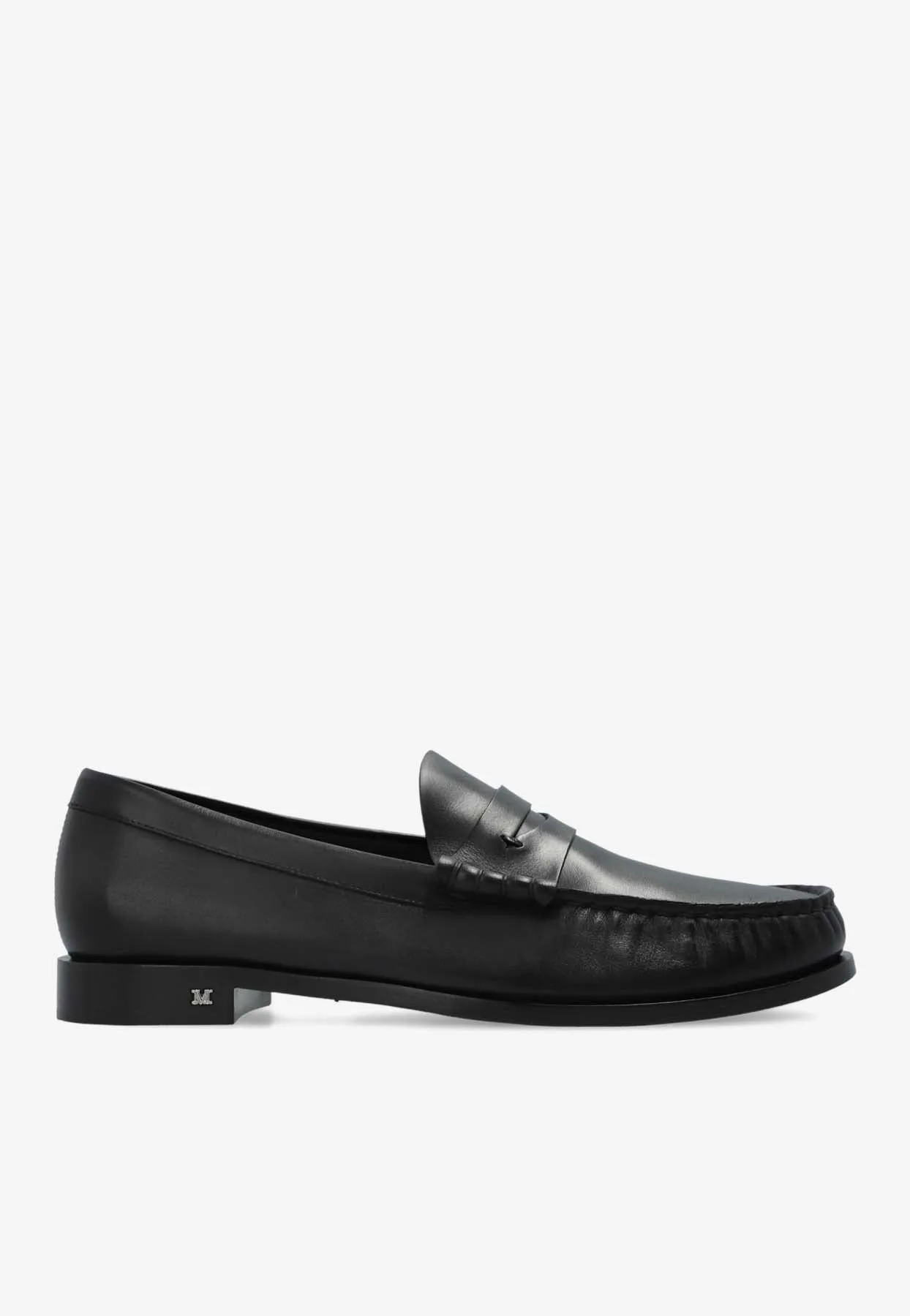 Boymoc Calf Leather Penny Loafers