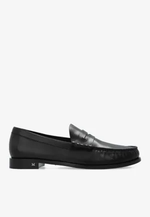 Boymoc Calf Leather Penny Loafers