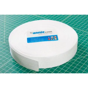 By Annie - Strapping 1.5" White
