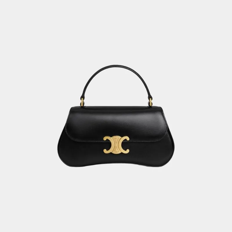 Celine Teen Celine Lola In Shiny Calfskin Handbag