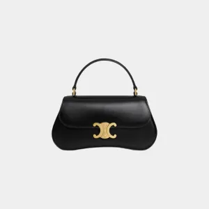 Celine Teen Celine Lola In Shiny Calfskin Handbag