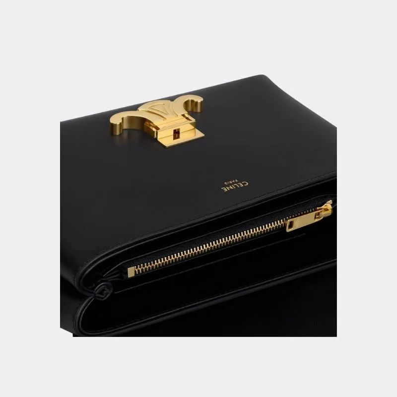 Celine Teen Nino Bag In Shiny Calfskin Handbag