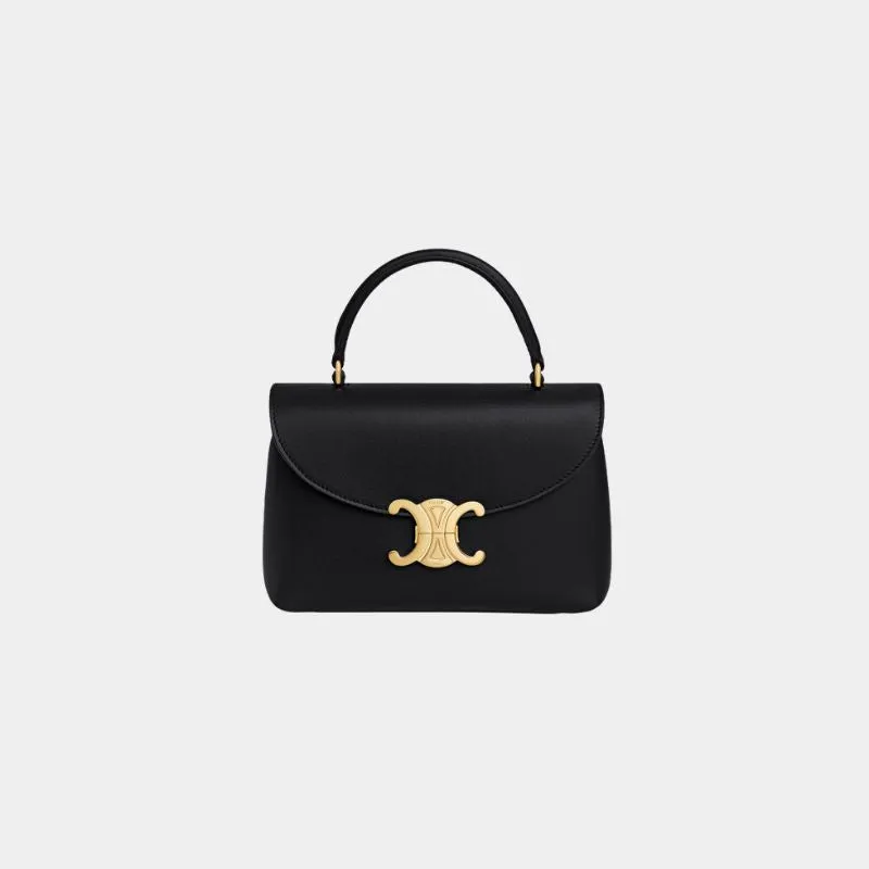 Celine Teen Nino Bag In Shiny Calfskin Handbag