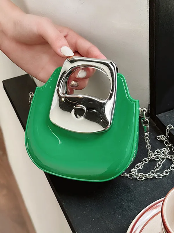 Chains Satchels Crossbody Bags