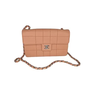 Chanel bags Vintage Peach Square Quilted Medium Flap Bag