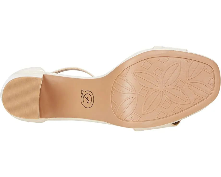 Chinese Laundry - Teri - Vegan Leather Dress Chunky Heels - Bone