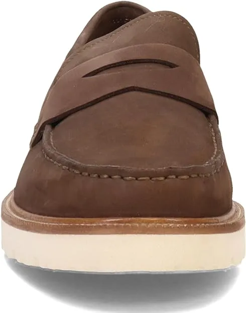 Cole Haan Men's American Classics Penny Loafers  Color Truffle Nubuck/Egret Size 11