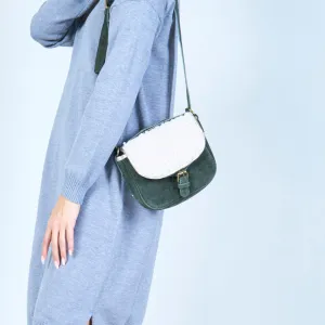 Cozy shearling crossbody bag wholesale