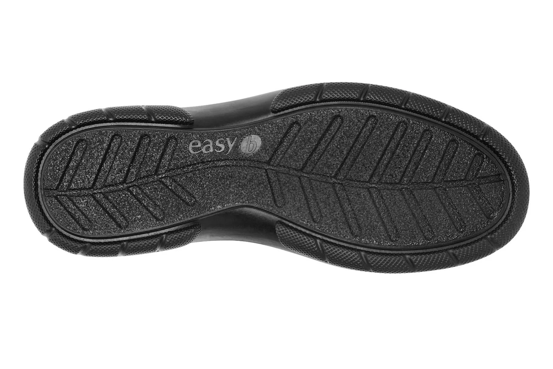 DB Mens Extra Wide and Deep (6V) Slip On Leather Shoes (Newport) in Black Size 7-14