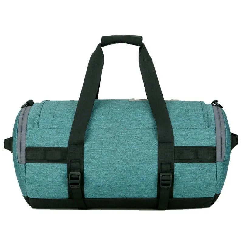 Duffel Sports Gym Bag Shoe Pocket Water Resistant