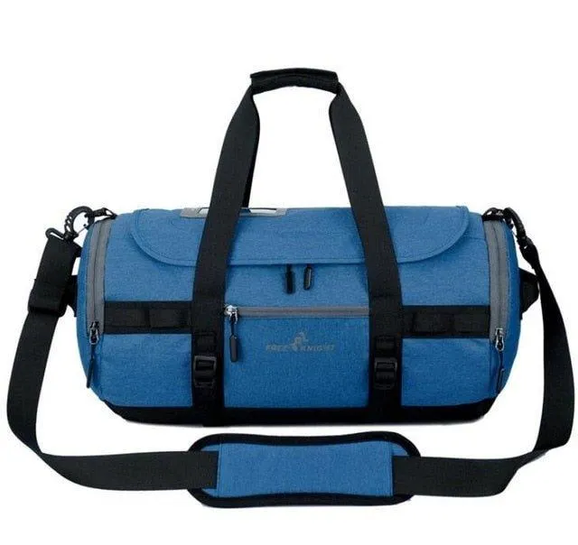 Duffel Sports Gym Bag Shoe Pocket Water Resistant