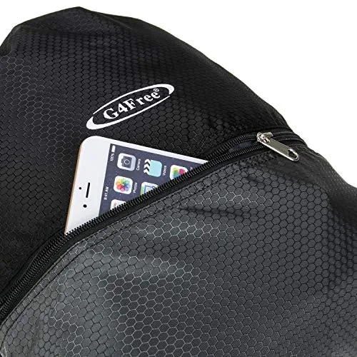 G4Free Gymbag Large Drawstring Backpack String Bag Sports Athletic Cinch Sack Gymsack Sackpack