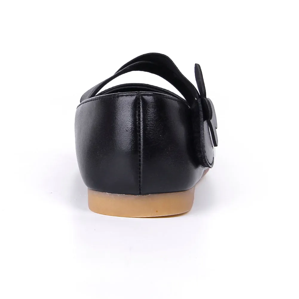 Girls Ballerina Mary Jane Toddler Dress Flat Shoes for Wedding Party School