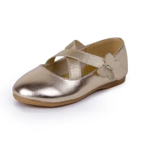Girls Ballerina Mary Jane Toddler Dress Flat Shoes for Wedding Party School