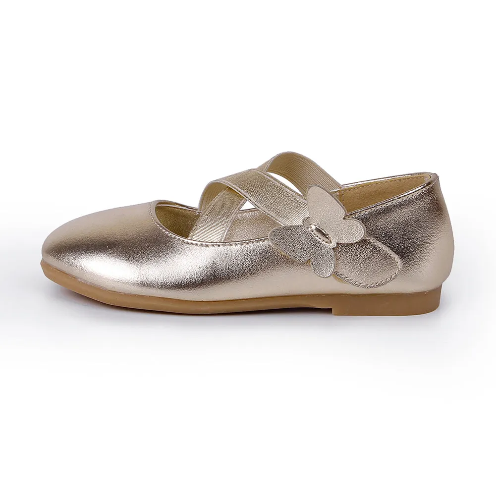 Girls Ballerina Mary Jane Toddler Dress Flat Shoes for Wedding Party School