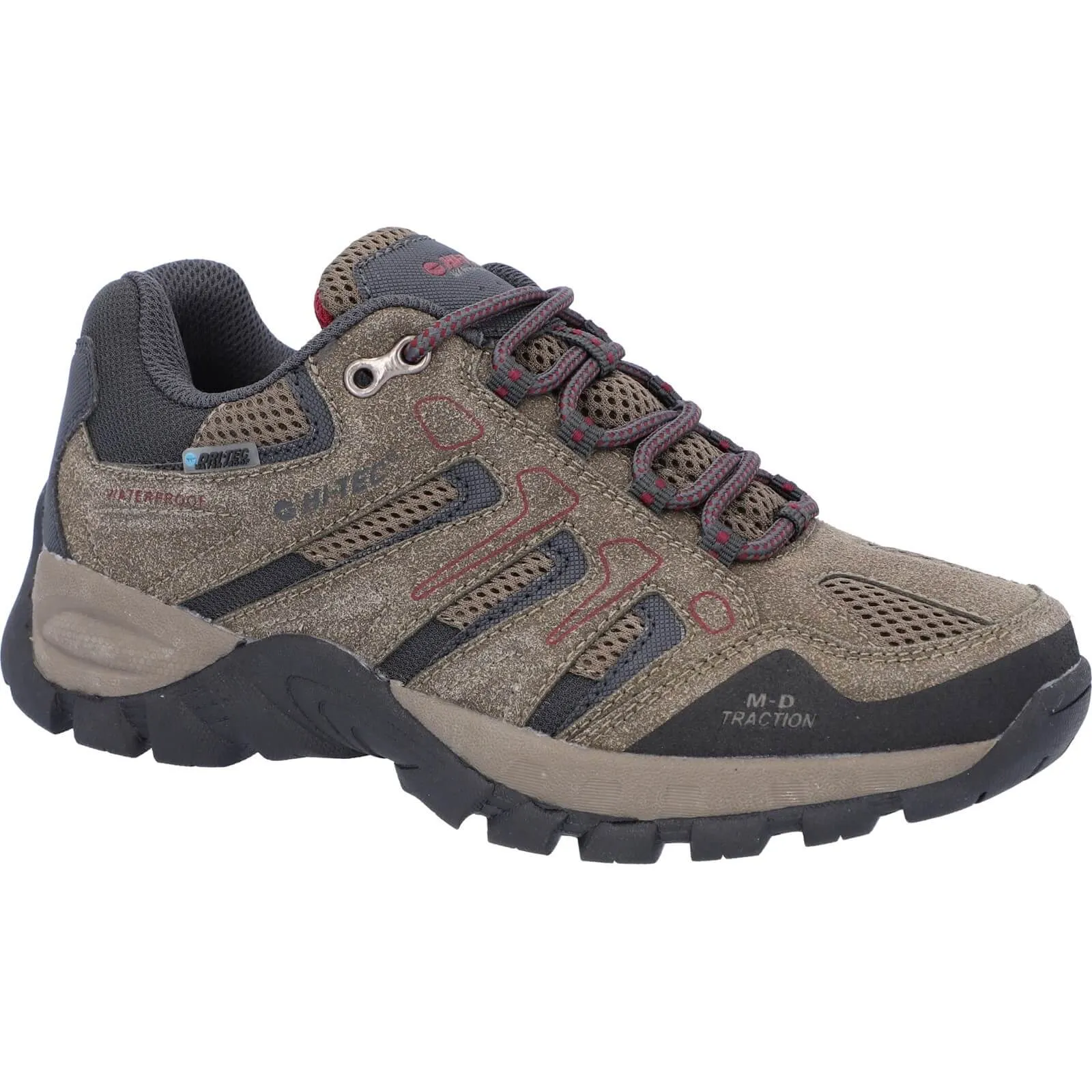Hi-Tec Torca Low Lightweight Waterproof Hiking Boots - Womens