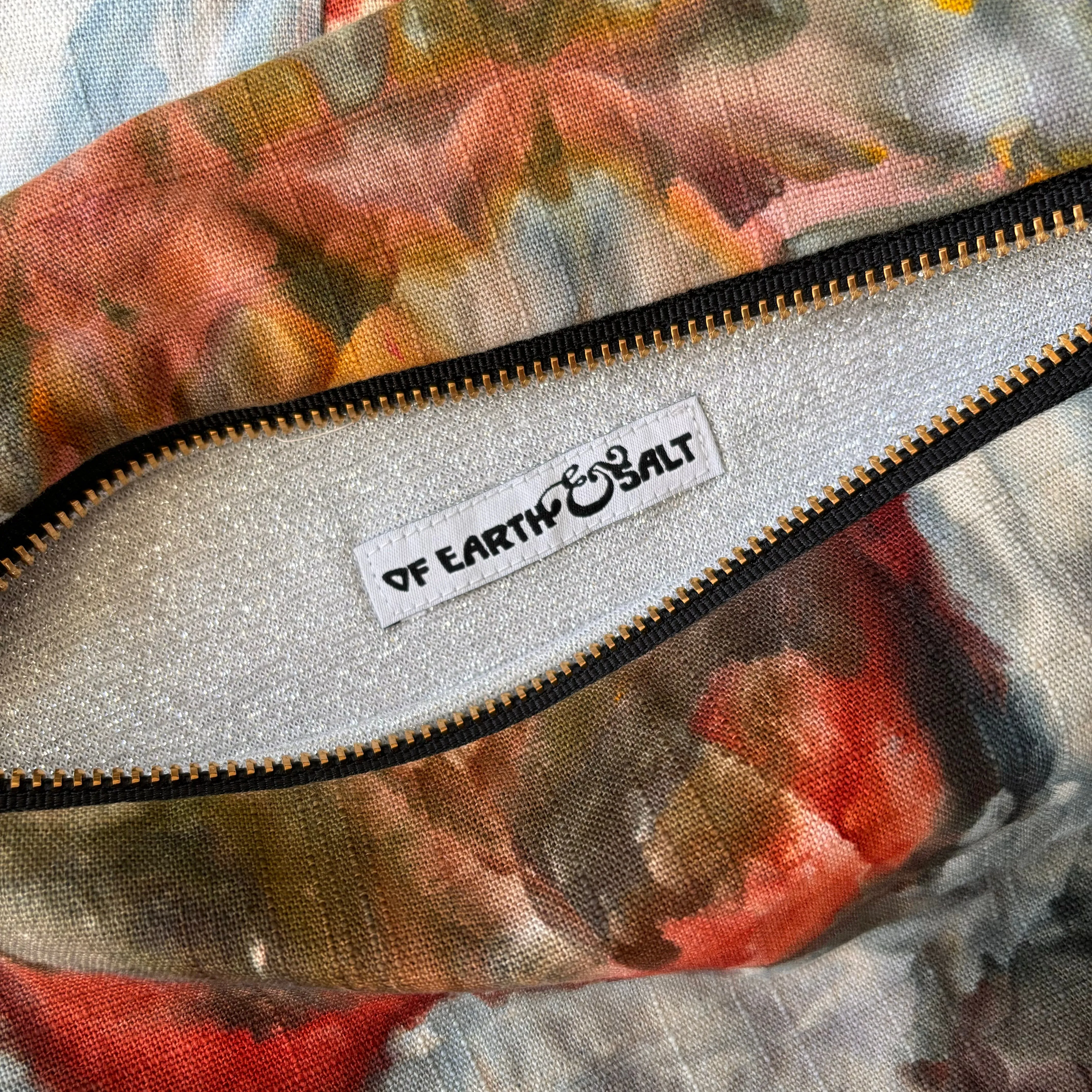 Ice-Dye Zipper Pouch
