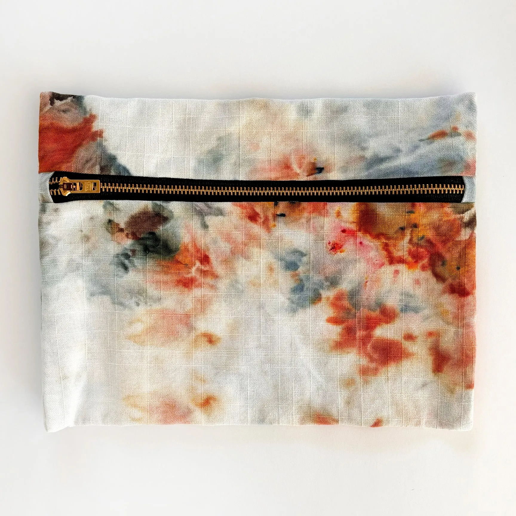Ice-Dye Zipper Pouch