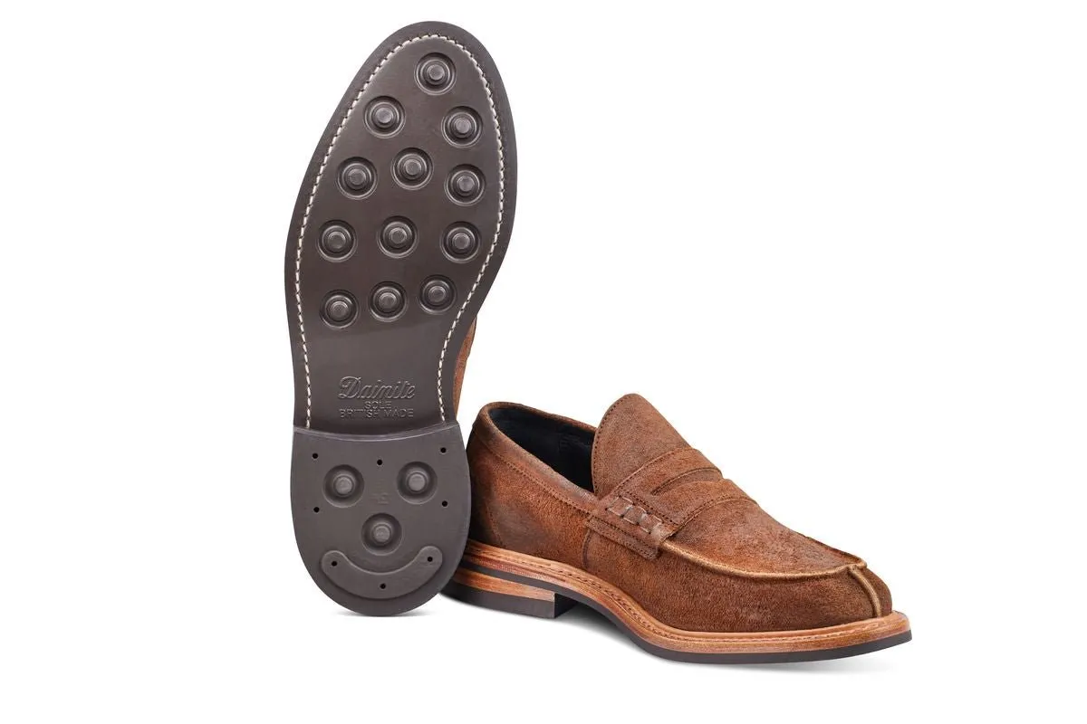 James Penny Loafer - Snuff Reverse Suede