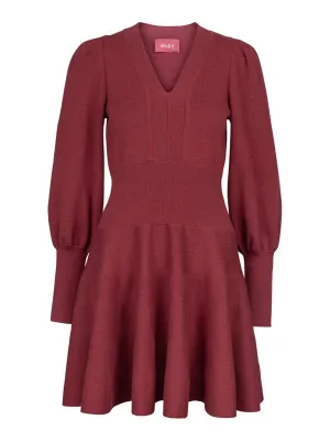 Jules Merino Dress - Ruby Red