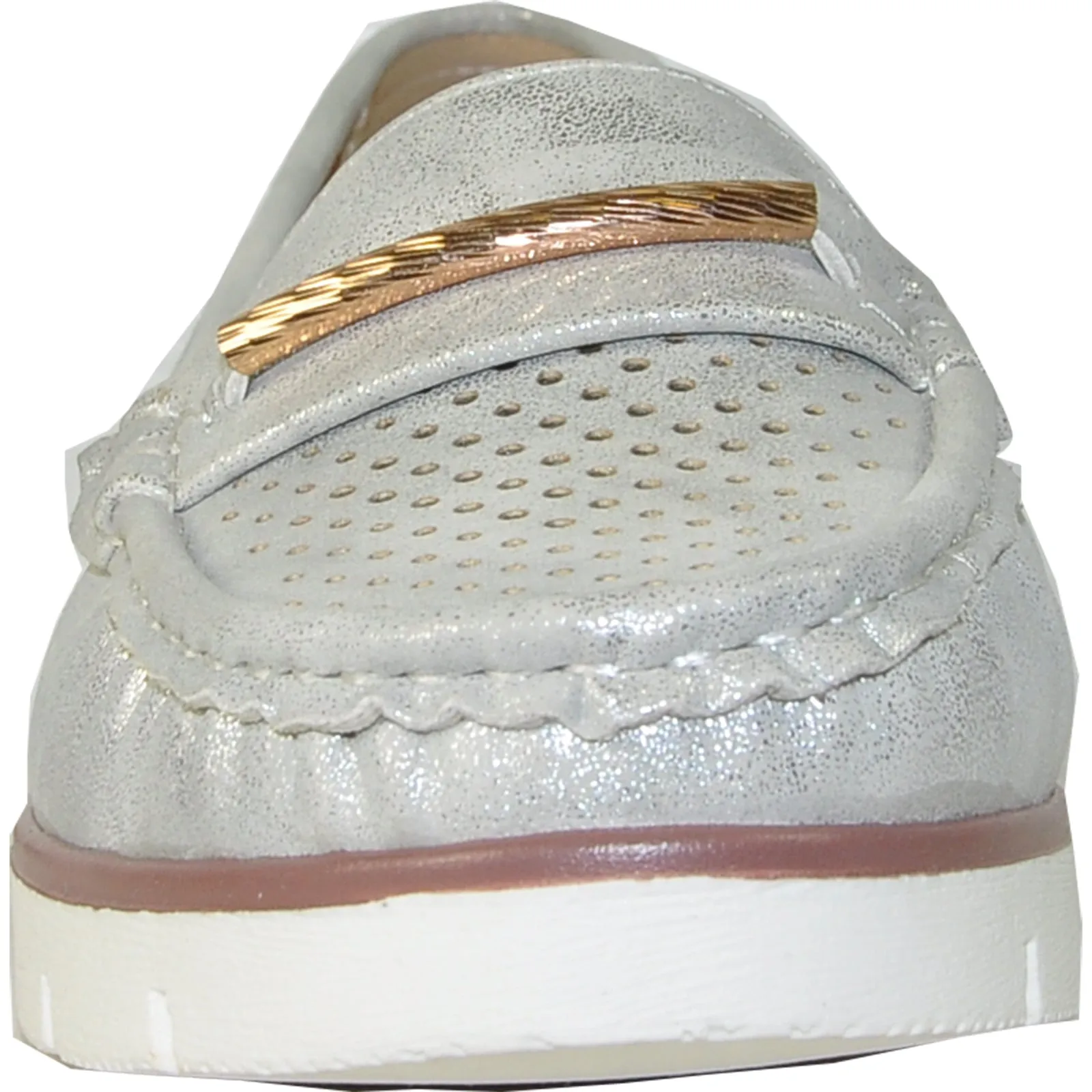 KOZI Women Casual Shoe OY8202 Comfort Shoe Silver
