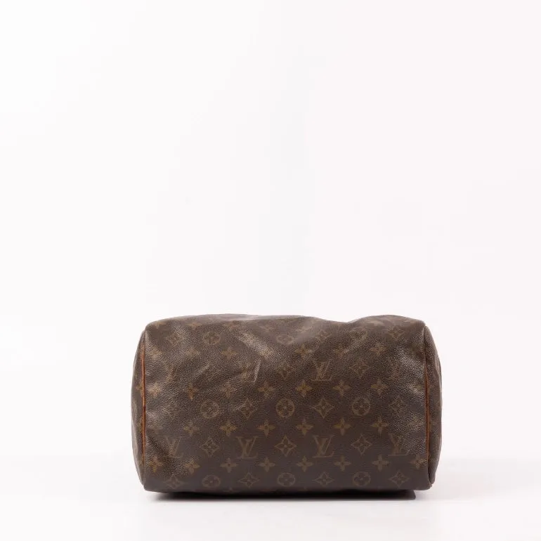 Louis Vuitton Monogram Canvas Speedy 30 Bag