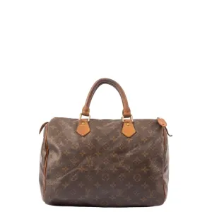 Louis Vuitton Monogram Canvas Speedy 30 Bag