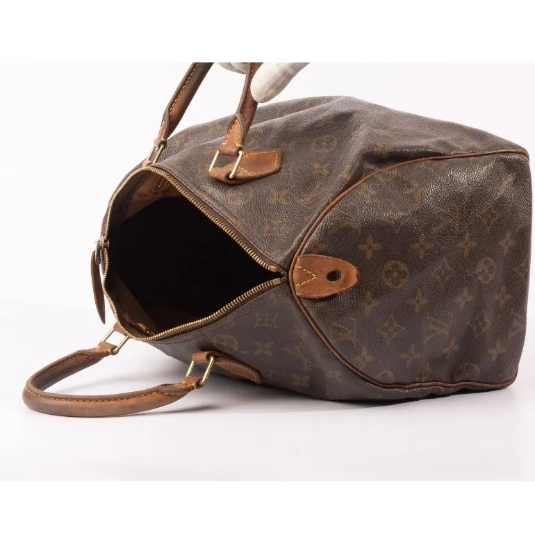 Louis Vuitton Monogram Canvas Speedy 30 Bag