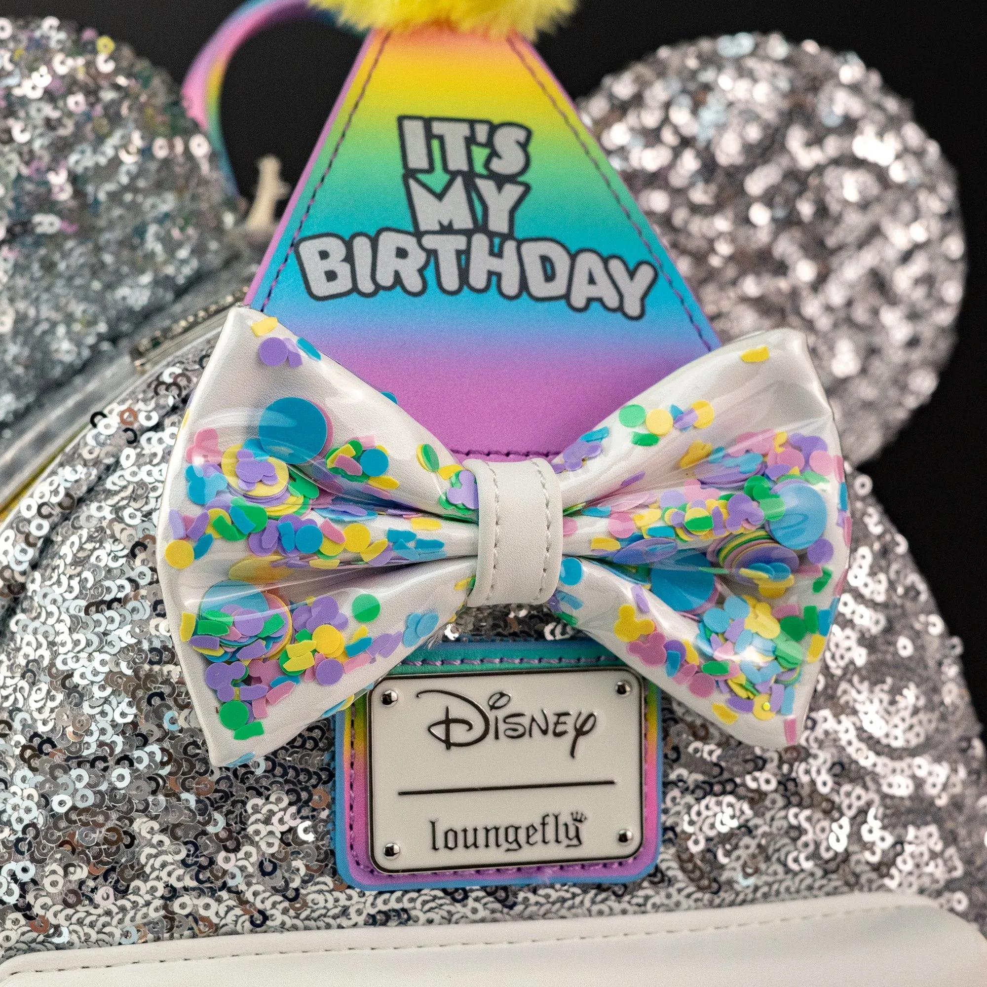 Loungefly x Disney Mickey and Friends Birthday Celebration Mini Backpack