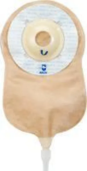 Marlen 77151 Ultralite 1-Piece Urostomy Pouch, E-Z Drain, Deep Convex, 1" Opening, Transparent