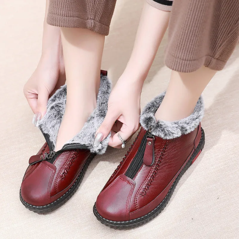 Nanccy Warm and Non-slip Flat-bottomed   Boots