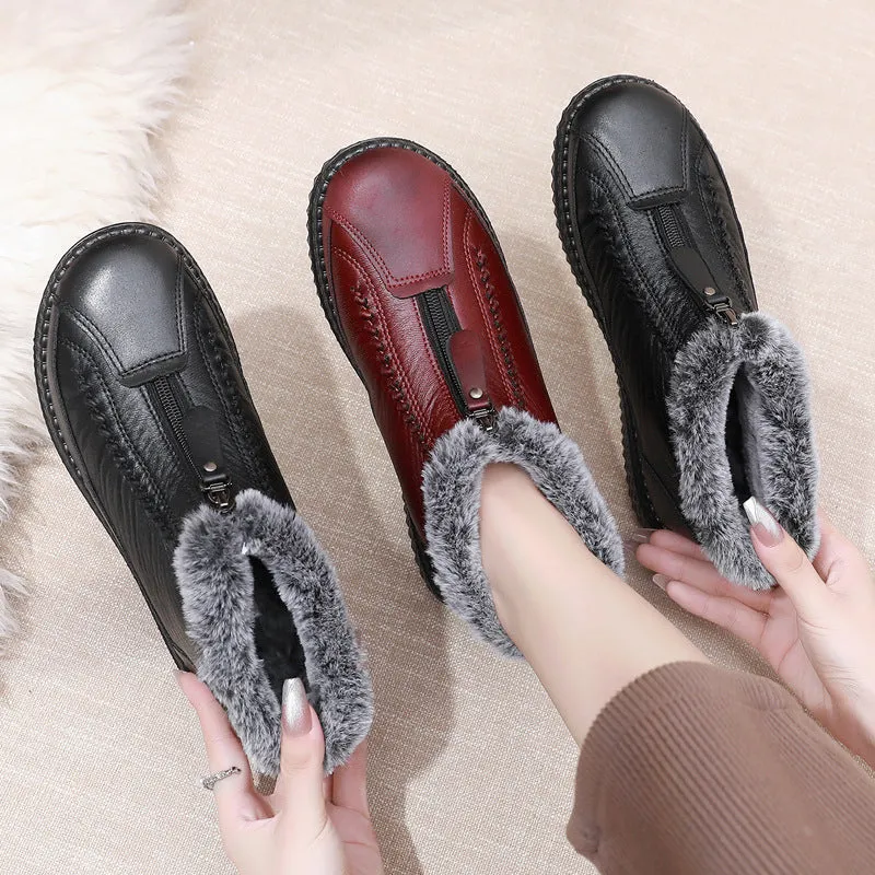 Nanccy Warm and Non-slip Flat-bottomed   Boots