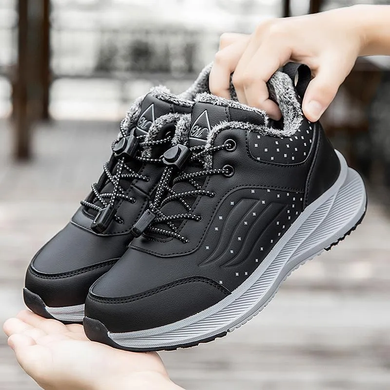 Nanccy Warm Non-slip And Comfortable Velvet Walking Shoes