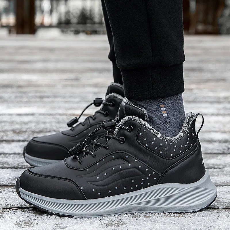 Nanccy Warm Non-slip And Comfortable Velvet Walking Shoes