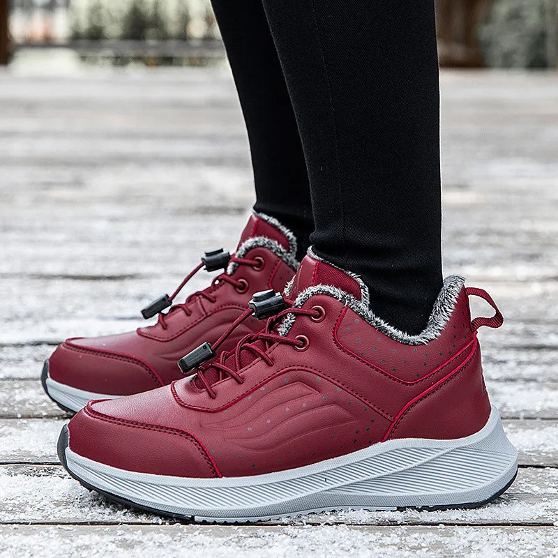 Nanccy Warm Non-slip And Comfortable Velvet Walking Shoes