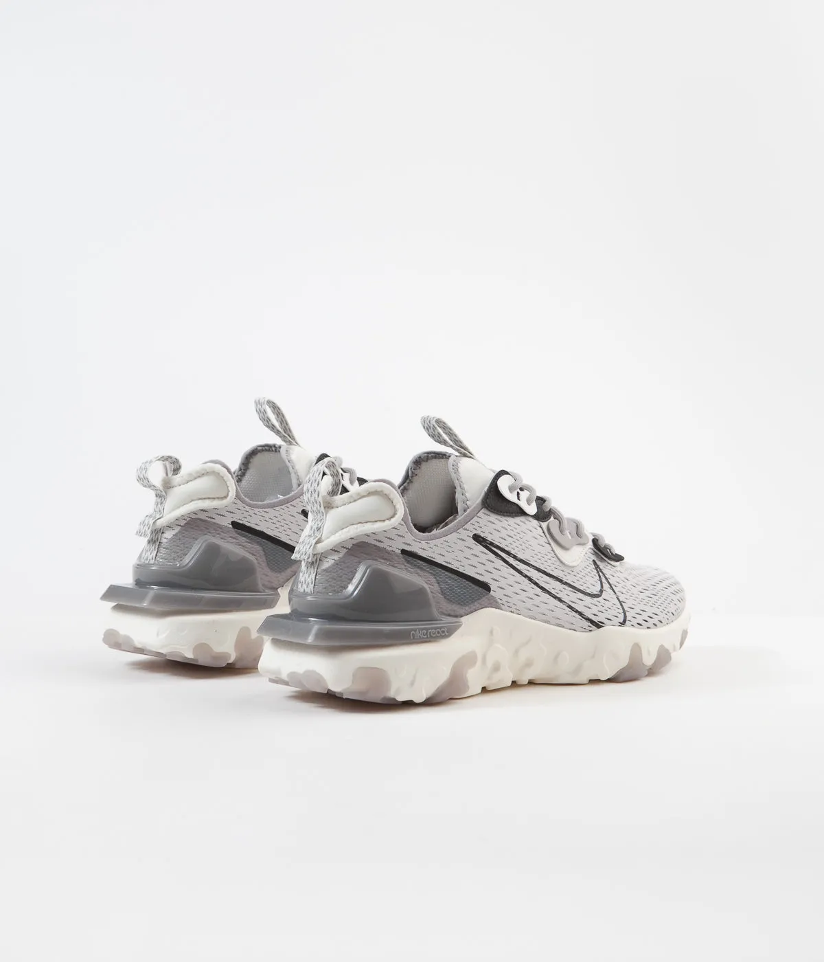 Nike React Vision Shoes - Vast Grey / Black - Sail - White