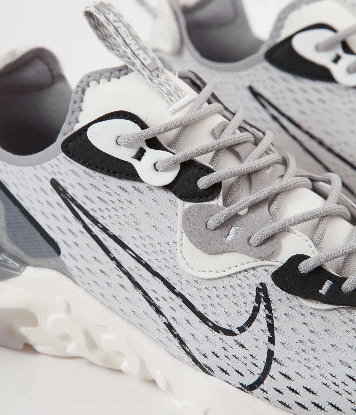 Nike React Vision Shoes - Vast Grey / Black - Sail - White