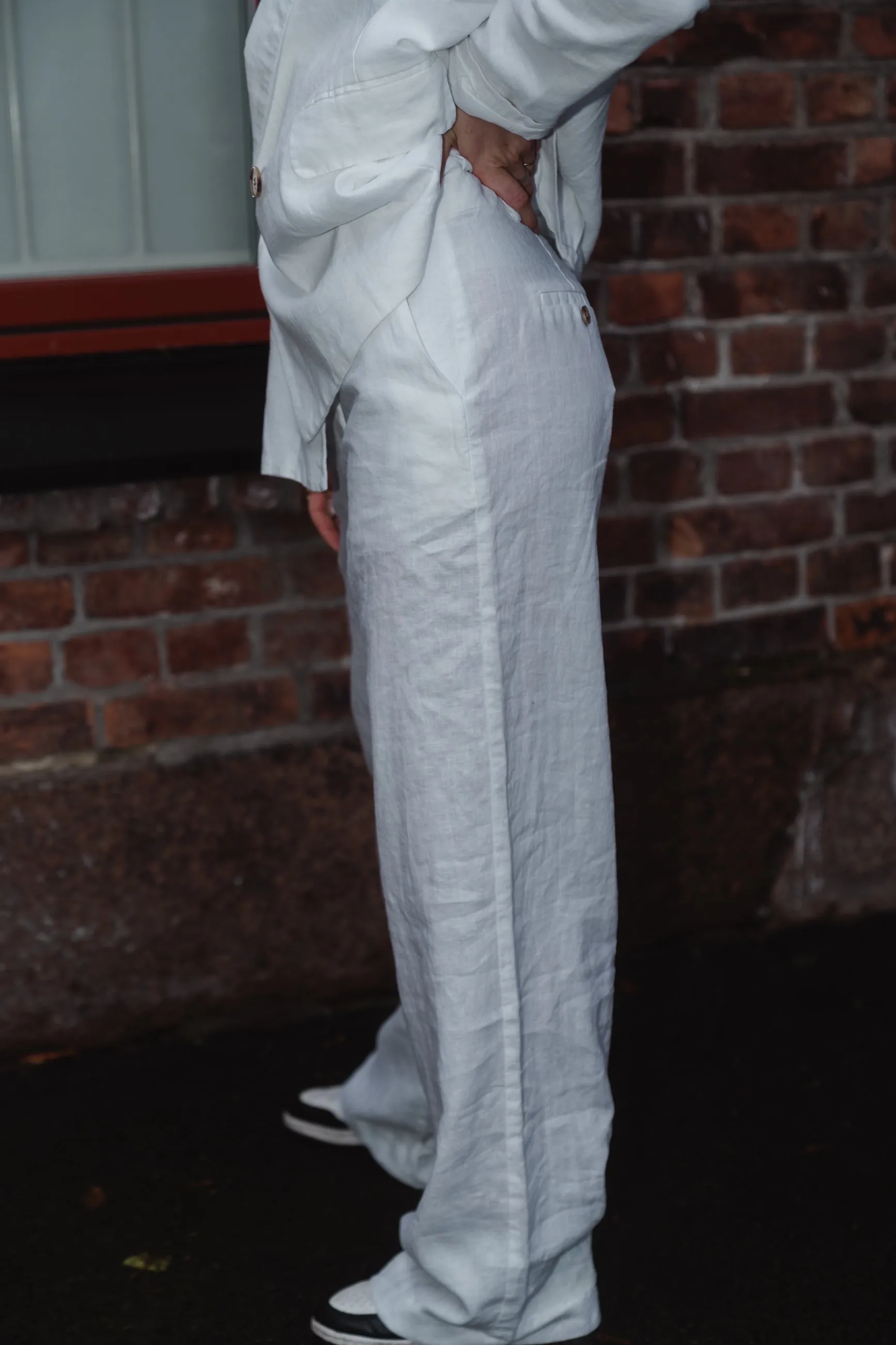 NinnesPW Pants - Bright White