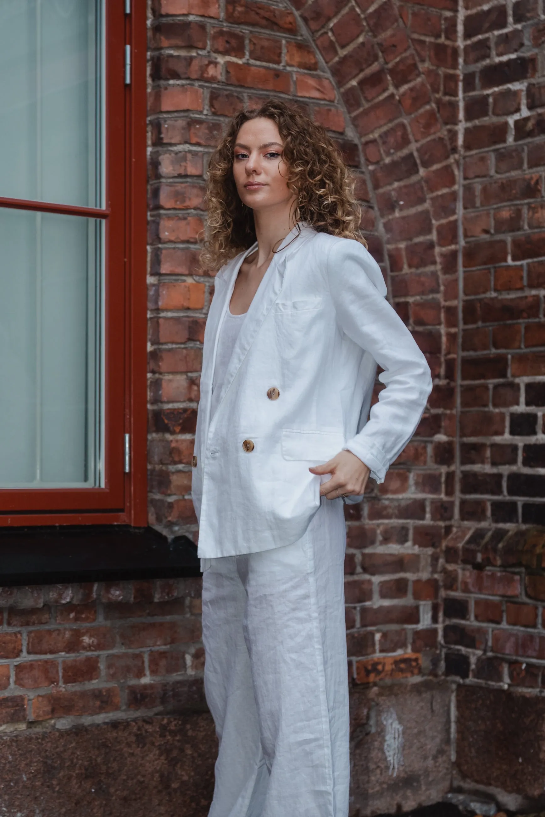 NinnesPW Pants - Bright White