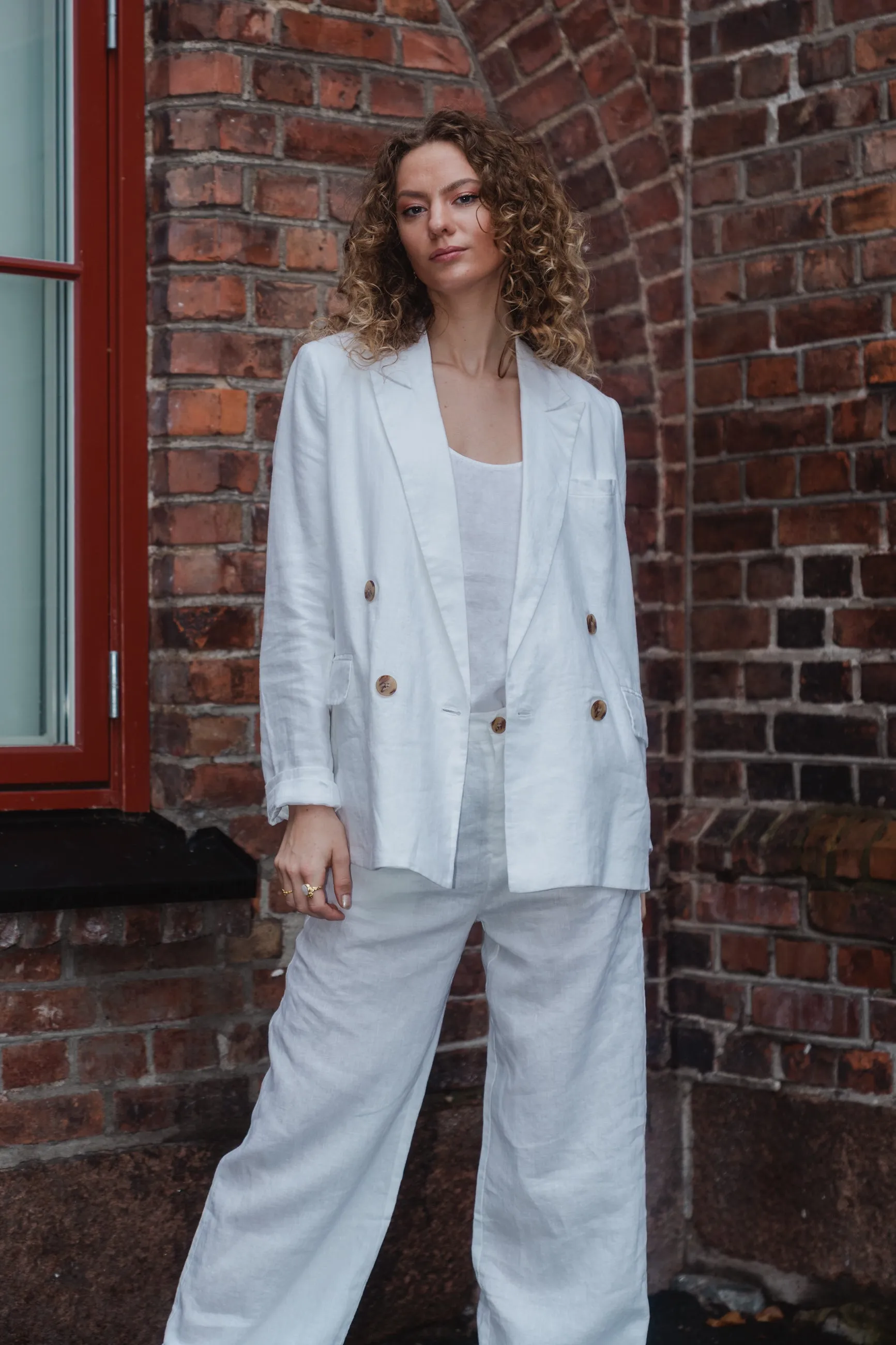 NinnesPW Pants - Bright White
